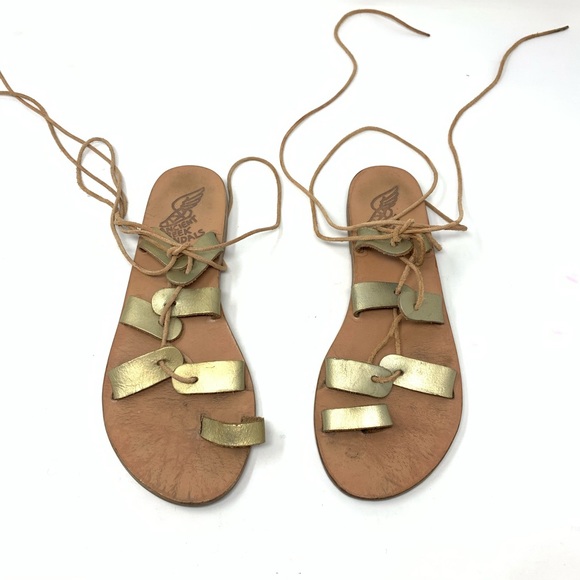 ancient greek gladiator sandals size 39 - Picture 2 of 8